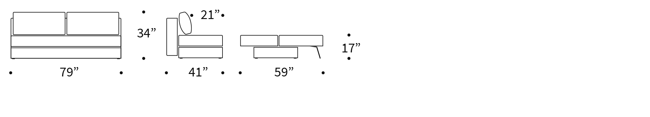 Osvald Sofa Bed - Kenya Gravel 27 Osvald Sofa Bed - Kenya Gravel