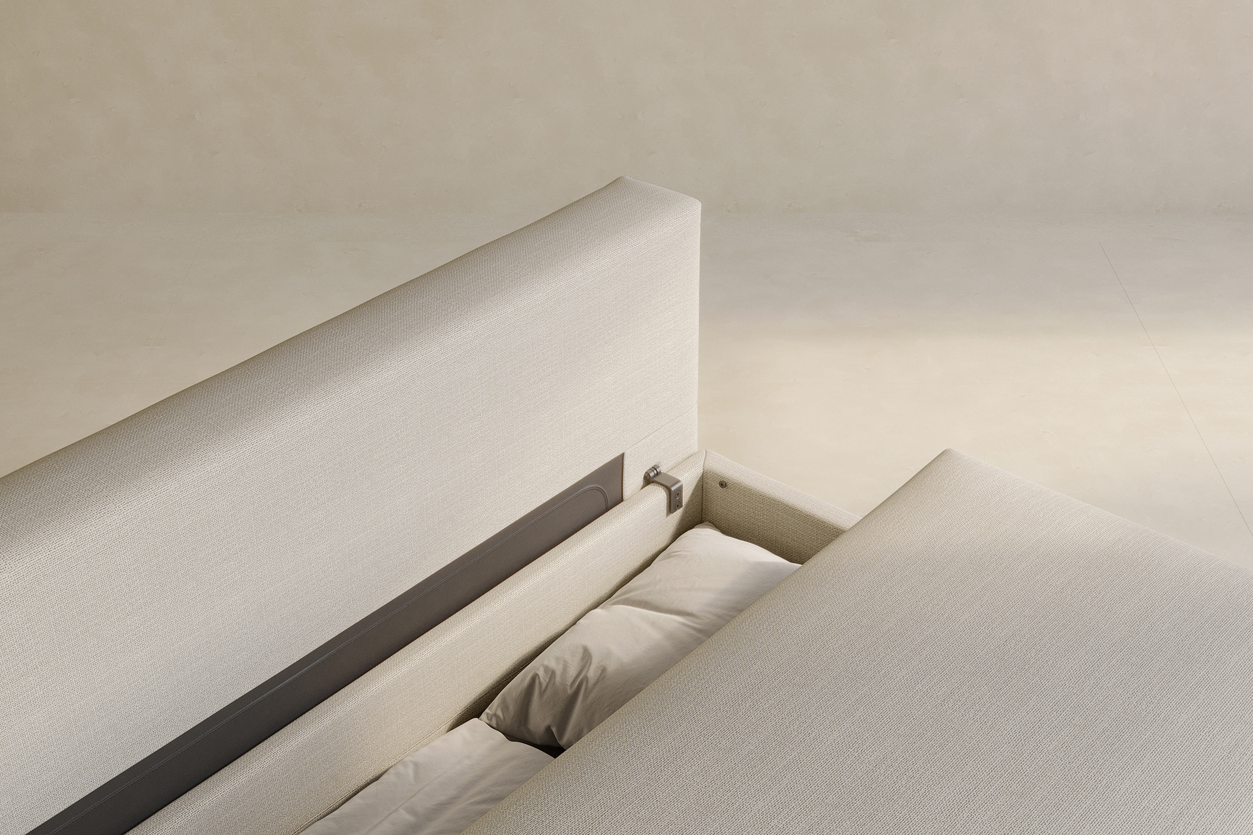 Osvald Sofa Bed - Kenya Gravel 34 Osvald Sofa Bed - Kenya Gravel