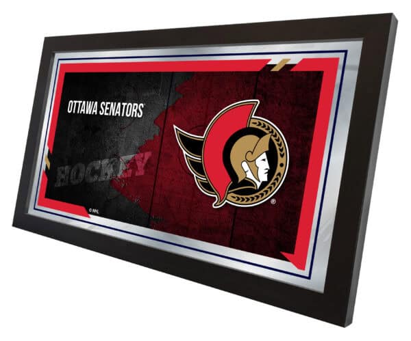 Ottawa Senators 15x26 Hockey Collector Mirror