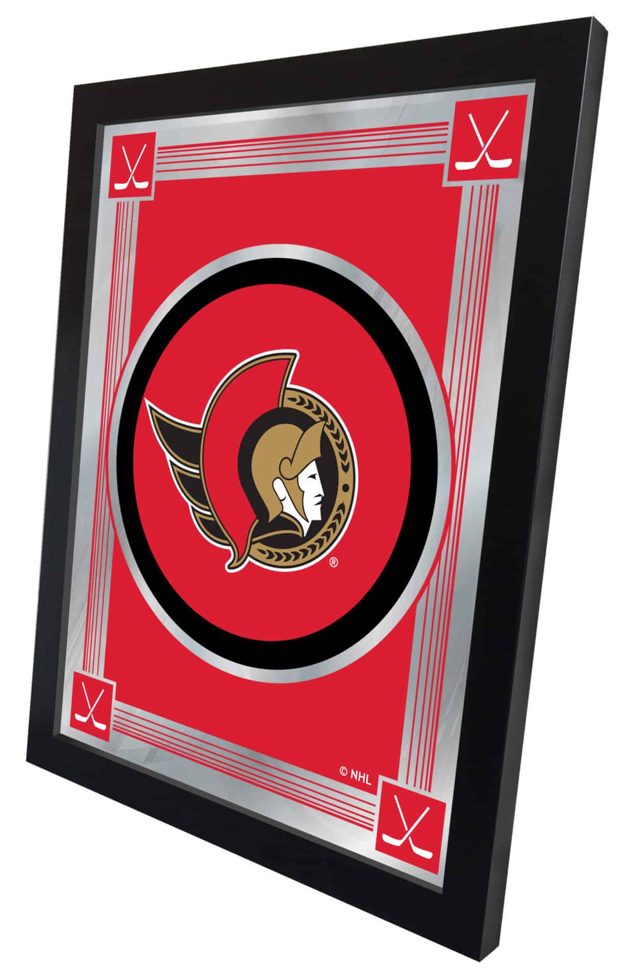 Ottawa Senators 17x22 Logo Wall Mirror 2 Ottawa Senators 17x22 Logo Wall Mirror - Image 2