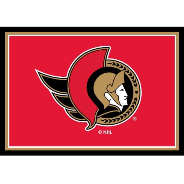 Ottawa Senators 3x4 Area Rug 2