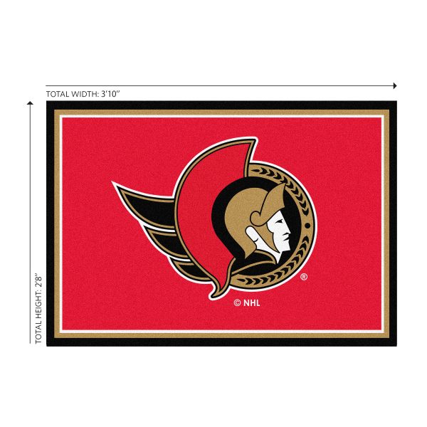 Ottawa Senators 3x4 Area Rug 3