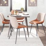 Outlaw Industrial Two-Tone Accent Chairs Black/Brown (Set of 2) 21 Outlaw Industrial Two-Tone Accent Chairs Black/Brown (Set of 2)