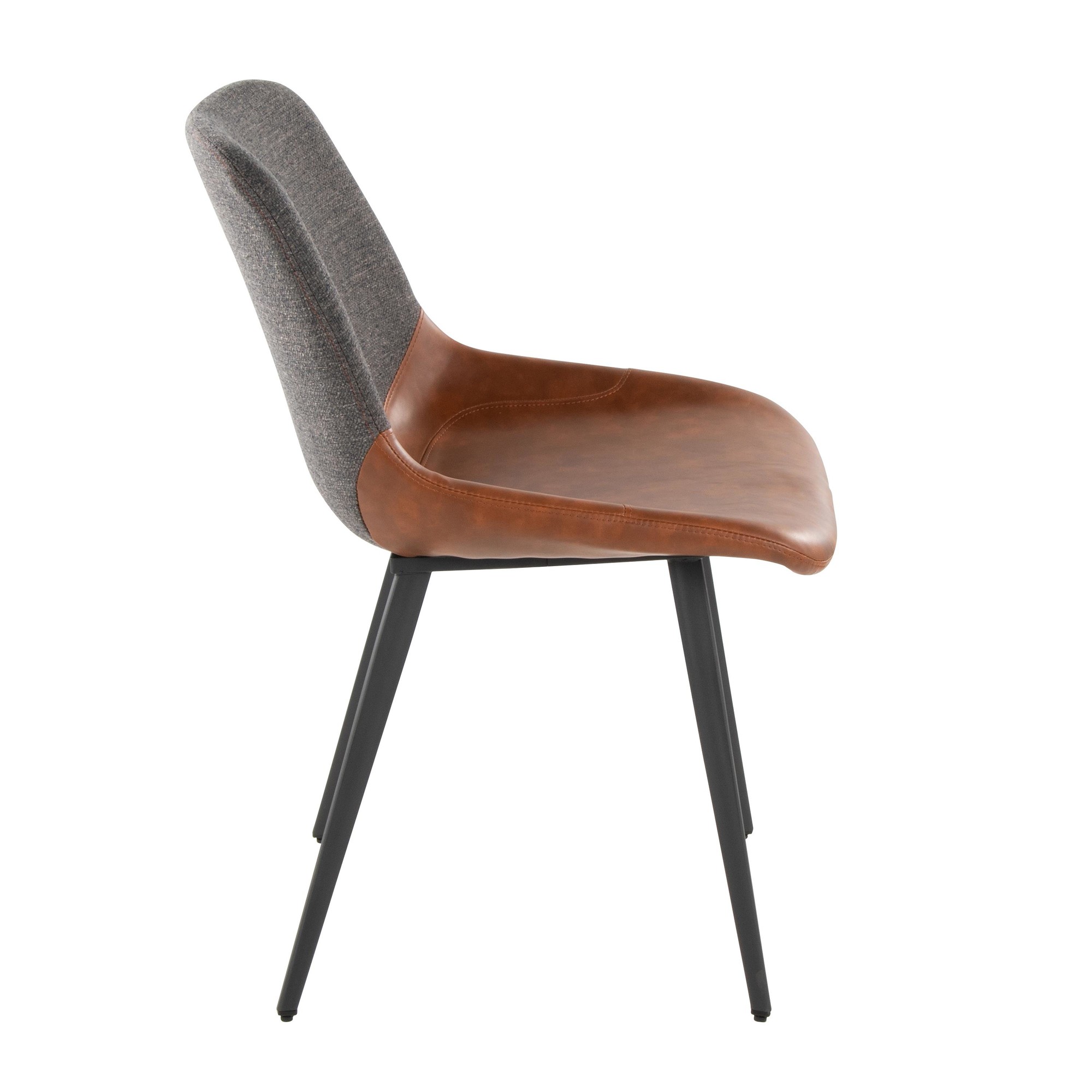 Outlaw Industrial Two-Tone Dining Accent Chairs Brown/Grey (Set of 2) 11 Outlaw Industrial Two-Tone Dining Accent Chairs Brown/Grey (Set of 2) - Image 11