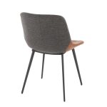 Outlaw Industrial Two-Tone Dining Accent Chairs Brown/Grey (Set of 2) 29 Outlaw Industrial Two-Tone Dining Accent Chairs Brown/Grey (Set of 2)