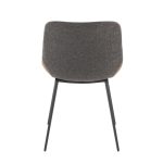 Outlaw Industrial Two-Tone Dining Accent Chairs Brown/Grey (Set of 2) 30 Outlaw Industrial Two-Tone Dining Accent Chairs Brown/Grey (Set of 2)
