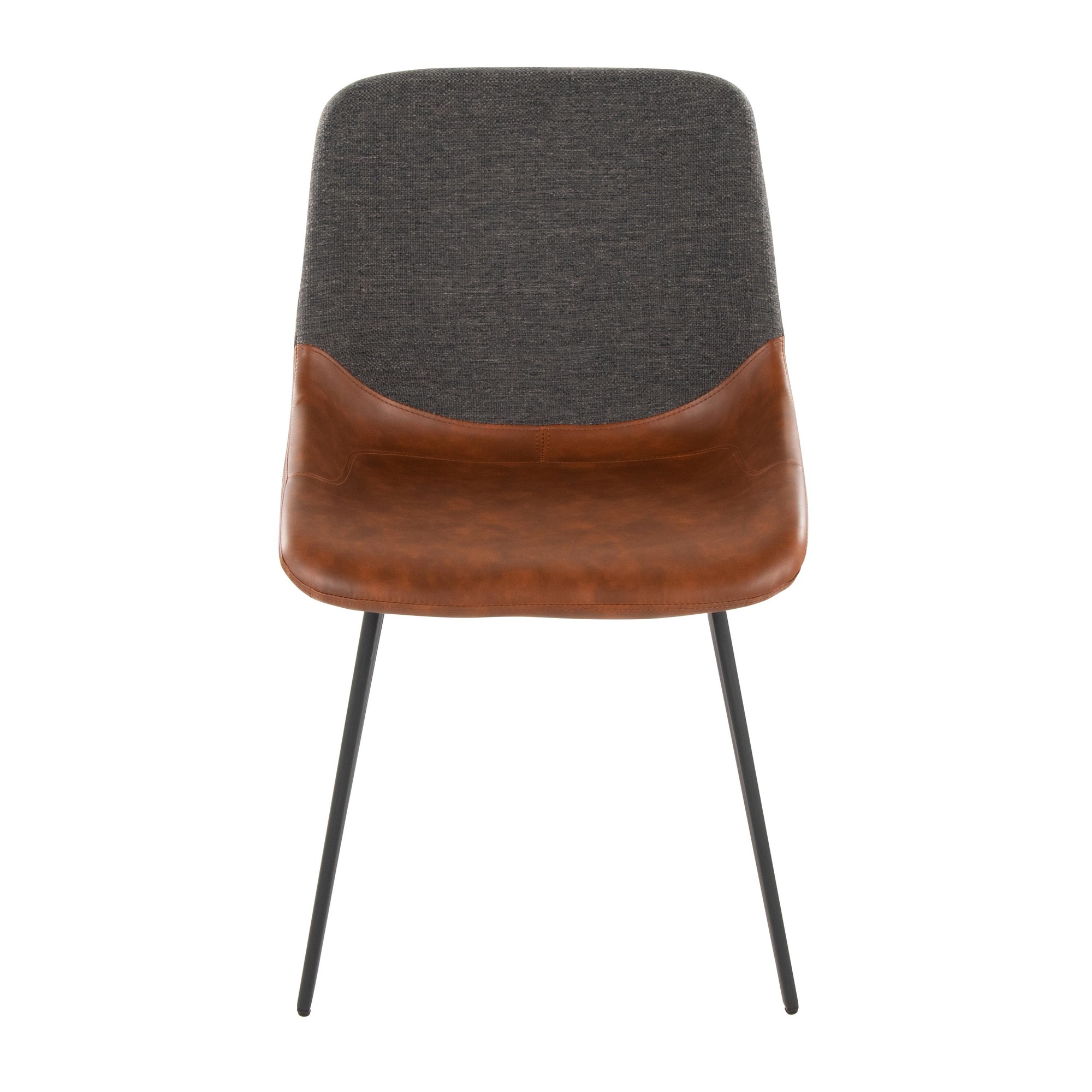Outlaw Industrial Two-Tone Dining Accent Chairs Brown/Grey (Set of 2) 14 Outlaw Industrial Two-Tone Dining Accent Chairs Brown/Grey (Set of 2) - Image 14