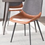 Outlaw Industrial Two-Tone Dining Accent Chairs Brown/Grey (Set of 2) 24 Outlaw Industrial Two-Tone Dining Accent Chairs Brown/Grey (Set of 2)