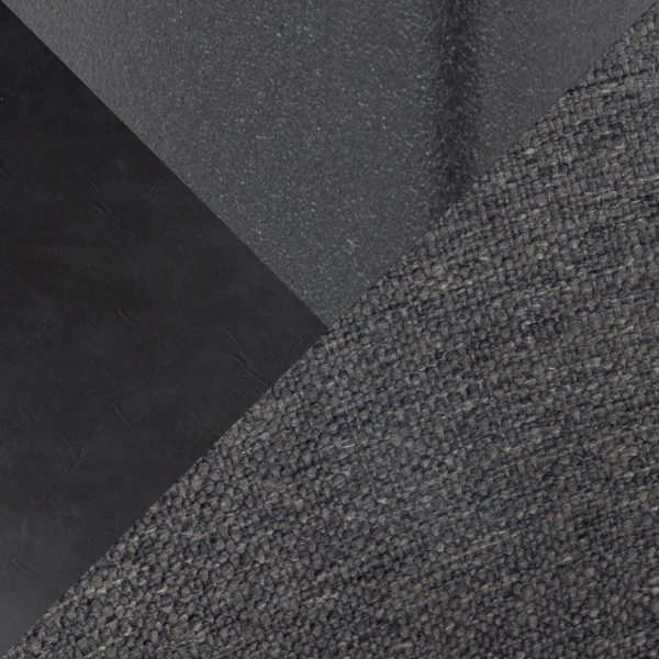 Outlaw Two Tone Industrial Black and Grey Dining Chairs Set of 2 12