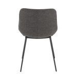 Outlaw Two-Tone Industrial Black and Grey Dining Chairs (Set of 2) 21 Outlaw Two-Tone Industrial Black and Grey Dining Chairs (Set of 2)
