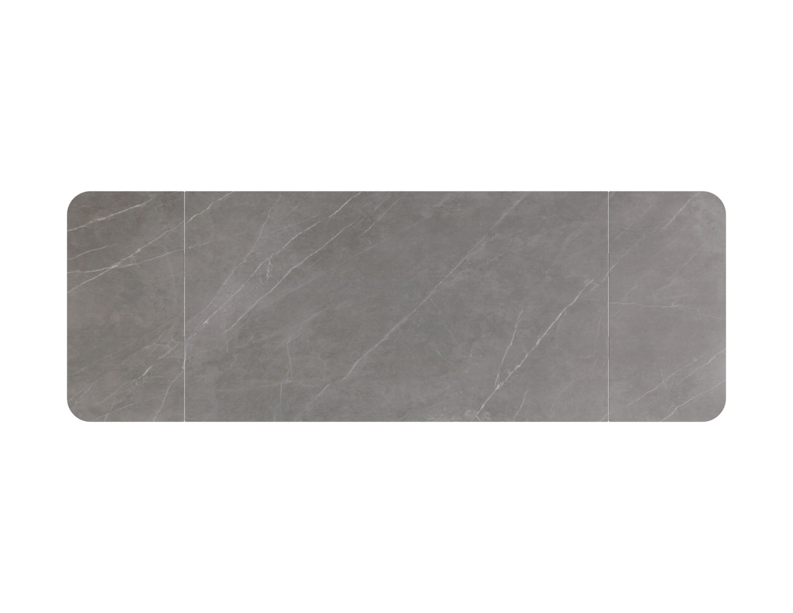 PALAZZO Grey Ceramic Double Extension Dining Table 2 PALAZZO Grey Ceramic Double Extension Dining Table - Image 2