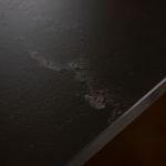 PAPILLON Dining Table Black Sintered Stone Black Base