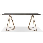 PAPILLON Dining Table Rose Gold Sintered Stone 6 PAPILLON Dining Table Rose Gold Sintered Stone