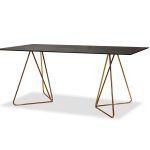 PAPILLON Dining Table Rose Gold Sintered Stone 5 PAPILLON Dining Table Rose Gold Sintered Stone