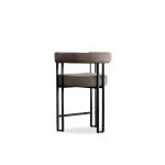 PARAH Bruna Fabric Black Steel Counter Stool 10 PARAH Bruna Fabric Black Steel Counter Stool