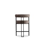 PARAH Bruna Fabric Black Steel Counter Stool 11 PARAH Bruna Fabric Black Steel Counter Stool