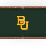 Baylor University Pool Table with Navajo Finish and Claw Leg 12 Baylor University Pool Table with Navajo Finish and Claw Leg