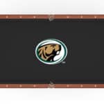 Bemidji State University Pool Table with Chardonnay Finish and Claw Leg 12 Bemidji State University Pool Table with Chardonnay Finish and Claw Leg