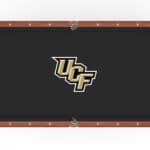 Central Florida University Pool Table with Chardonnay Finish and Tapered Leg