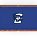 Creighton University Pool Table with Chardonnay Finish and Claw Leg