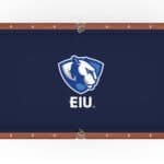 Eastern Illinois University Pool Table with Navajo Finish and Tapered Leg 12 Eastern Illinois University Pool Table with Navajo Finish and Tapered Leg