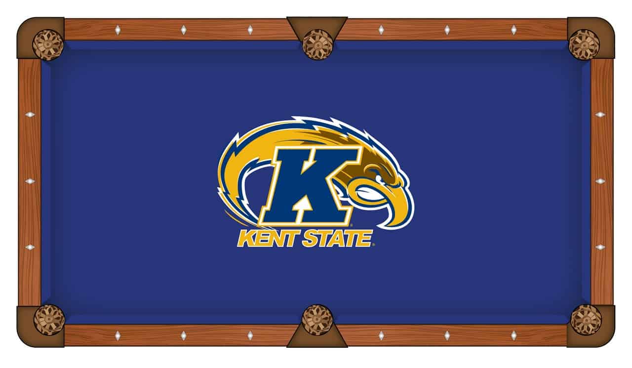 Kent State University Pool Table with Chardonnay Finish and Claw Leg 2 Kent State University Pool Table with Chardonnay Finish and Claw Leg - Image 2