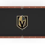 Vegas Golden Knights Pool Table with Chardonnay Finish and Claw Leg