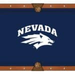 University of Nevada Pool Table with Chardonnay Finish and Claw Leg