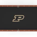 Purdue University Pool Table with Chardonnay Finish and Claw Leg 12 Purdue University Pool Table with Chardonnay Finish and Claw Leg
