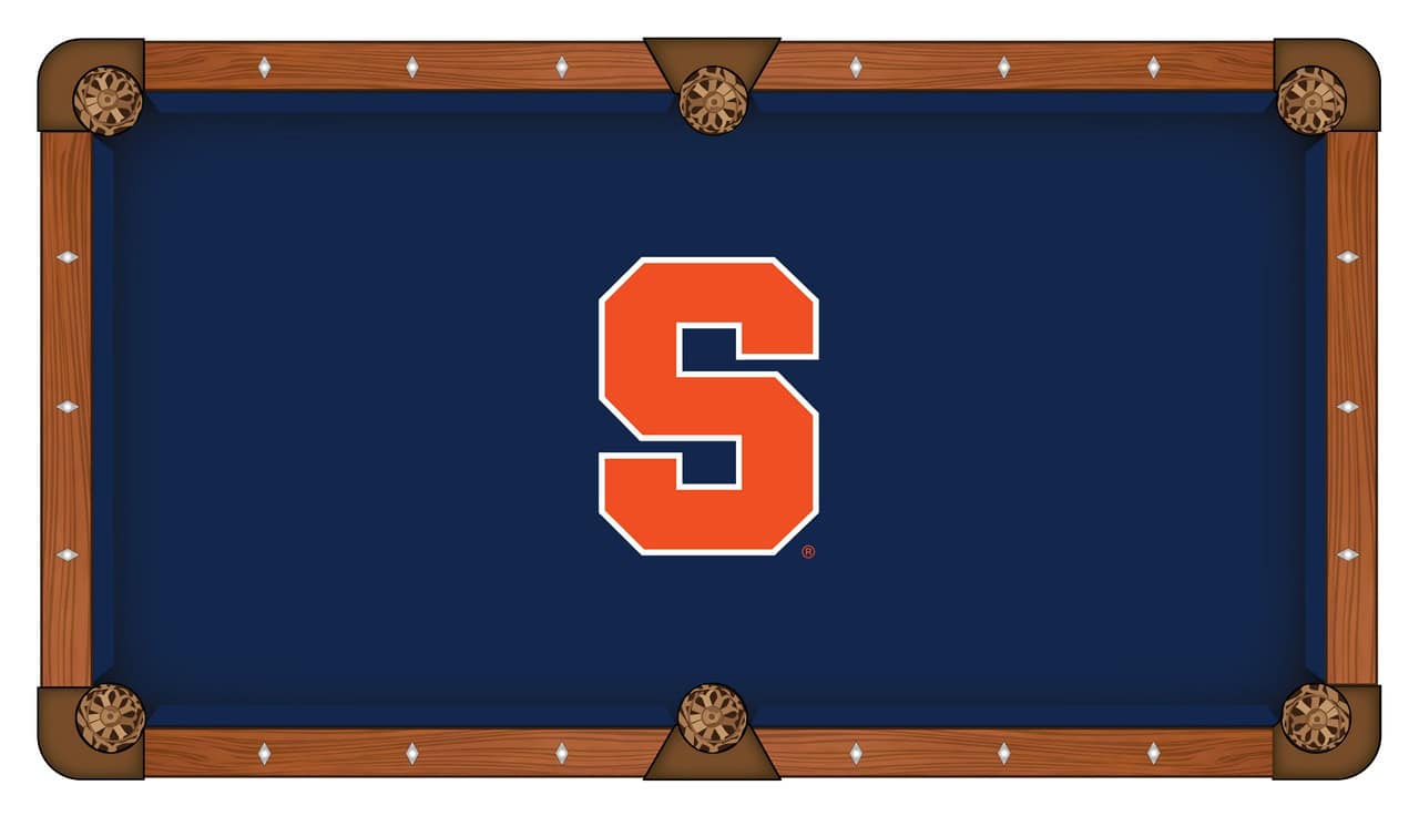 Syracuse University Pool Table with Chardonnay Finish and Claw Leg 2 Syracuse University Pool Table with Chardonnay Finish and Claw Leg - Image 2