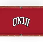University of Nevada Las Vegas Pool Table with Navajo Finish and Tapered Leg 12 University of Nevada Las Vegas Pool Table with Navajo Finish and Tapered Leg