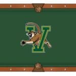 University of Vermont Pool Table with Chardonnay Finish and Claw Leg 12 University of Vermont Pool Table with Chardonnay Finish and Claw Leg