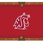 Washington State University Pool Table with Chardonnay Finish and Claw Leg