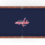 Washington Capitals Pool Table with Chardonnay Finish and Claw Leg 10 Washington Capitals Pool Table with Chardonnay Finish and Claw Leg