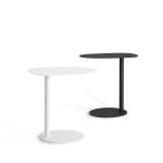 PERCH Matte White Steel Laptop Sofa End Table 6 PERCH Matte White Steel Laptop Sofa End Table
