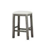 PGA 24-Inch Saddle Stool with Nailhead Seat