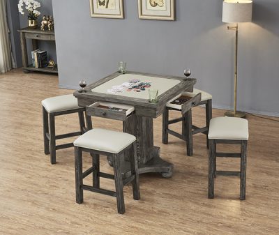 PGA 24-Inch Saddle Stool with Nailhead Seat
