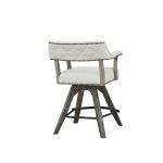 PGA Spectator Swivel Counter Stool with Nailhead Seat