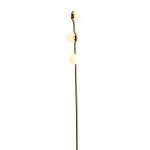 PLUTO Brass Floor Lamp Brass Frame