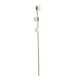 PLUTO Brass Floor Lamp Brass Frame