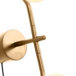 PLUTO Brass Powder Coated Frame Wall Lamp