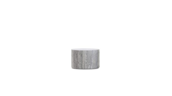 POST Grey Sandstone Marble Large Coffee Table