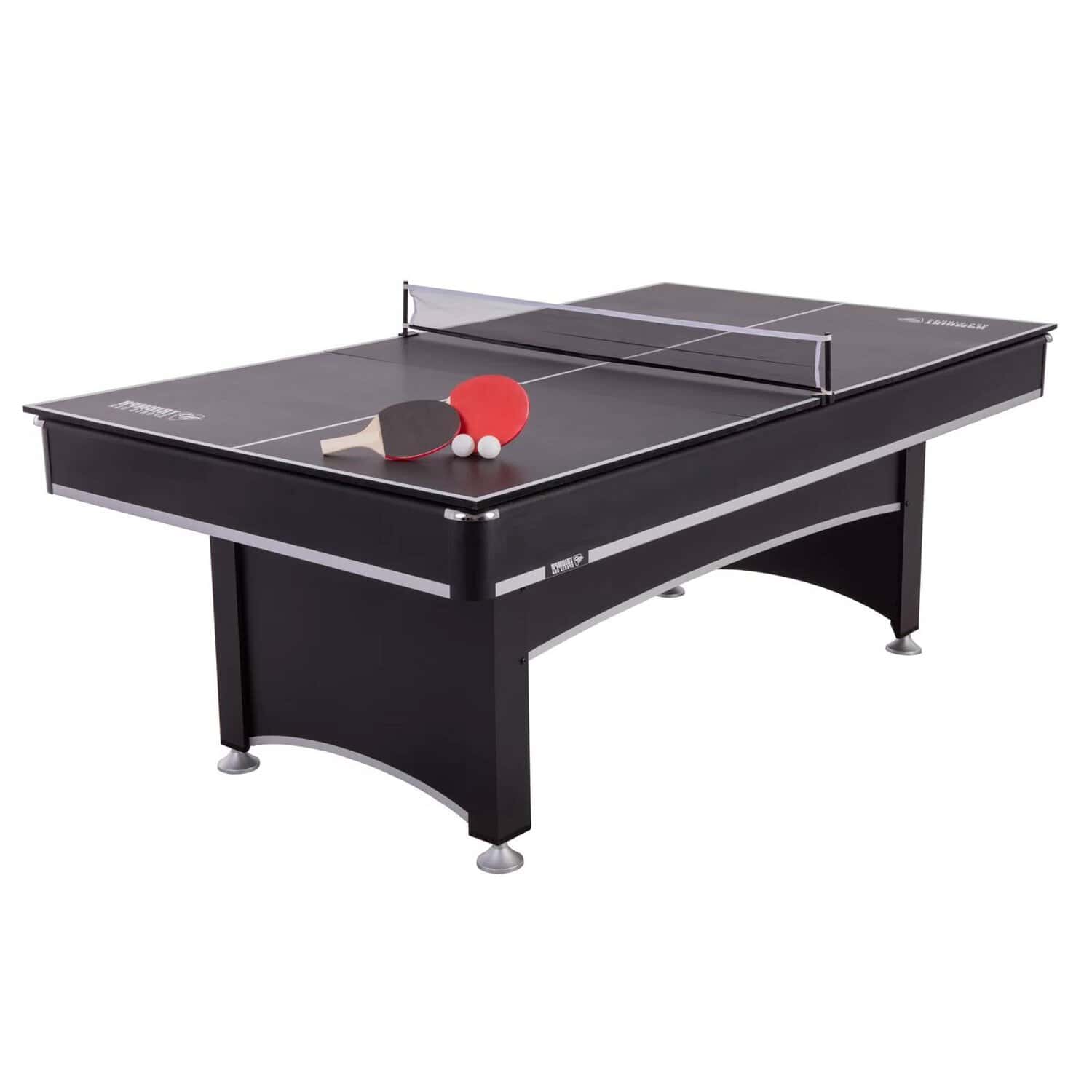 7-Foot 2-in-1 Pool Table and Ping Pong Table Set 2 7-Foot 2-in-1 Pool Table and Ping Pong Table Set - Image 2