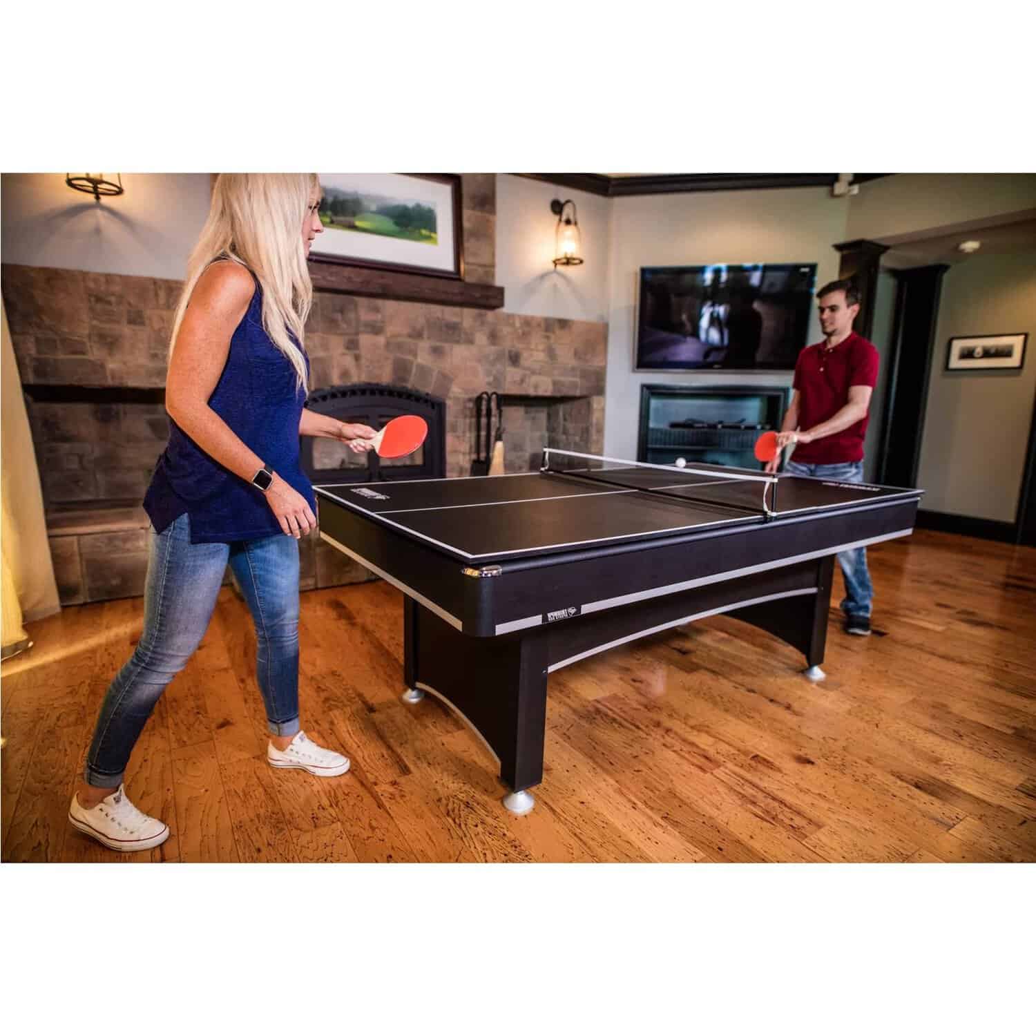 7-Foot 2-in-1 Pool Table and Ping Pong Table Set 4 7-Foot 2-in-1 Pool Table and Ping Pong Table Set - Image 4