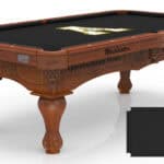 Appalachian State University Pool Table with Chardonnay Finish and Claw Leg 11 Appalachian State University Pool Table with Chardonnay Finish and Claw Leg