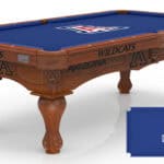 University of Arizona Pool Table with Chardonnay Finish and Claw Leg 11 University of Arizona Pool Table with Chardonnay Finish and Claw Leg