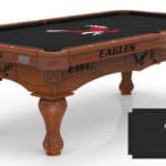 Eastern Washington University Pool Table with Chardonnay Finish and Claw Leg 11 Eastern Washington University Pool Table with Chardonnay Finish and Claw Leg