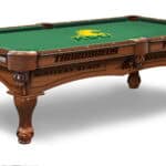 Kentucky State University Pool Table with Chardonnay Finish and Claw Leg