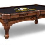 Michigan Tech University Pool Table with Chardonnay Finish and Claw Leg 11 Michigan Tech University Pool Table with Chardonnay Finish and Claw Leg