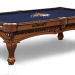Montana State University Pool Table with Chardonnay Finish and Claw Leg